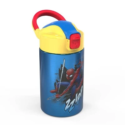 Spider-Man 14oz Stainless Steel Double Wall Valiant Bottle - Zak Designs 5 Spider-Man 14oz Stainless Steel Double Wall Valiant Bottle - Zak Designs - Image 3