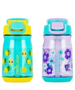 Reduce 14oz 2pk Plastic Hydrate Tritan Water Bottles Sun's Out And Purple Flowers -Water Bottles Sales unnamed file 3772