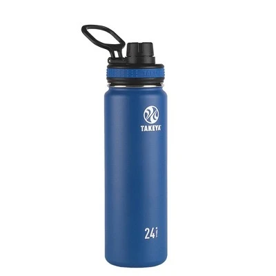 Takeya 24oz Originals Insulated Stainless Steel Water Bottle with Spout Lid White 10 Takeya 24oz Originals Insulated Stainless Steel Water Bottle with Spout Lid White - Image 8