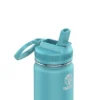 Takeya 14oz Active Insulated Stainless Steel Water Bottle with Spout Lid Navy Blue