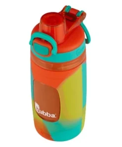 Bubba 16oz Plastic Flo Kids' Water Bottle with Silicone Sleeve Orange 12 Bubba 16oz Plastic Flo Kids' Water Bottle with Silicone Sleeve Orange -Water Bottles Sales unnamed file 3861