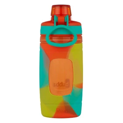 Bubba 16oz Plastic Flo Kids' Water Bottle with Silicone Sleeve Orange 6 Bubba 16oz Plastic Flo Kids' Water Bottle with Silicone Sleeve Orange - Image 4