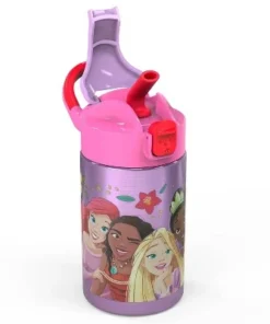 Disney Princess 14oz Stainless Steel Double Wall Valiant Bottle - Zak Designs -Water Bottles Sales unnamed file 3874