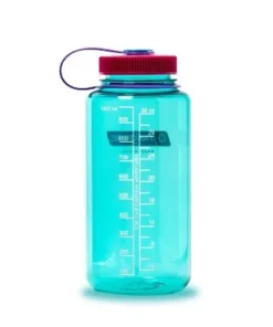 Nalgene 32oz Sustain Narrow Mouth Water Bottle Blue