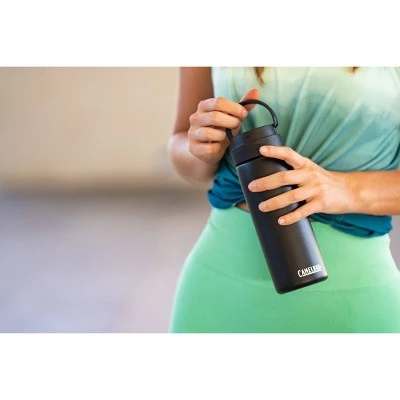 CamelBak Fit Cap 20oz Vacuum Insulated Stainless Steel Water Bottle Black 8 CamelBak Fit Cap 20oz Vacuum Insulated Stainless Steel Water Bottle Black - Image 6