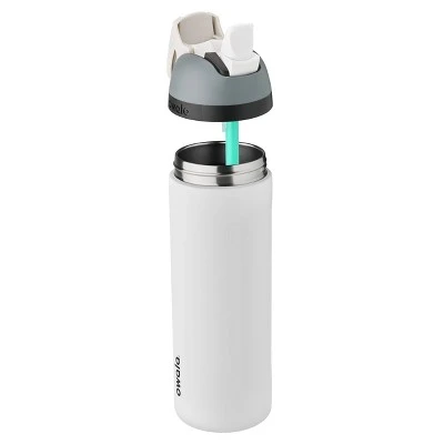 Owala Flip 24oz Stainless Steel Water Bottle - White 3 Owala Flip 24oz Stainless Steel Water Bottle - White