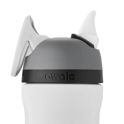 Owala Flip 24oz Stainless Steel Water Bottle - White 4 Owala Flip 24oz Stainless Steel Water Bottle - White - Image 2