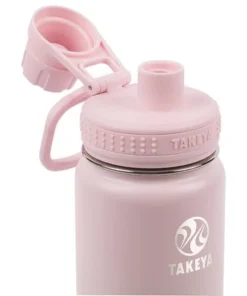 Takeya 22oz Actives Insulated Stainless Steel Water Bottle with Spout Lid Teal