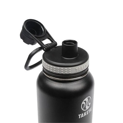 Takeya 32oz Originals Insulated Stainless Steel Water Bottle with Spout Lid White 3 Takeya 32oz Originals Insulated Stainless Steel Water Bottle with Spout Lid White
