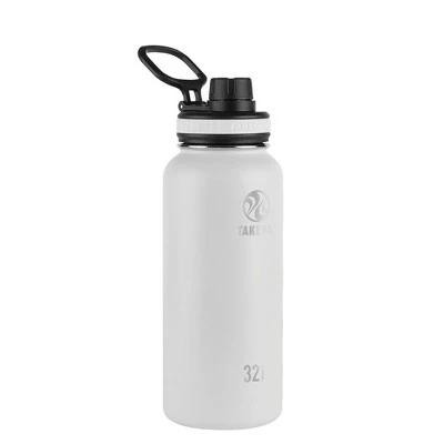Takeya 32oz Originals Insulated Stainless Steel Water Bottle with Spout Lid White 7 Takeya 32oz Originals Insulated Stainless Steel Water Bottle with Spout Lid White - Image 5