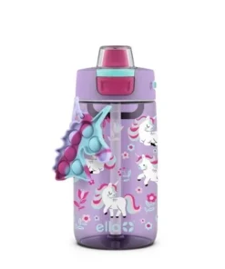 Ello 14oz Plastic Colby Pop! Water Bottle with Fidget Toy Dino -Water Bottles Sales unnamed file 4117