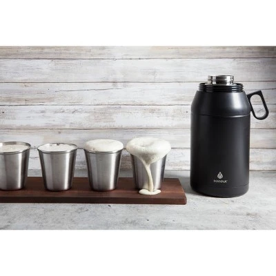 Manna 64oz Stack Growler Black 5 Manna 64oz Stack Growler Black - Image 3