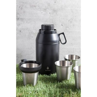 Manna 64oz Stack Growler Black 6 Manna 64oz Stack Growler Black - Image 4