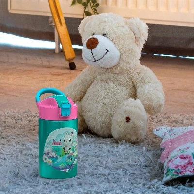 Gabby's Dollhouse 14oz Stainless Steel Double Wall Valiant Bottle - Zak Designs 8 Gabby's Dollhouse 14oz Stainless Steel Double Wall Valiant Bottle - Zak Designs - Image 6