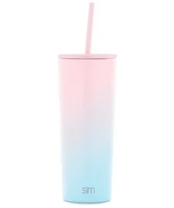 Simple Modern 24oz Classic Tumbler with Straw 2 Tone Ocean Geode -Water Bottles Sales unnamed file 423