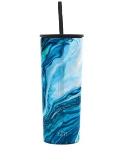 Simple Modern 24oz Classic Tumbler with Straw 2 Tone Ocean Geode -Water Bottles Sales unnamed file 424