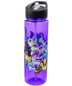 Just Funky Pokemon Eevee Evolution 16oz Water Bottle