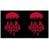 Stranger Things Black and Red Main Poster Stainless Steel Water Bottle -Water Bottles Sales unnamed file 4255
