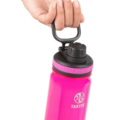 Takeya 24oz Tritan Water Bottle with Spout Lid Blue 5 Takeya 24oz Tritan Water Bottle with Spout Lid Blue - Image 3
