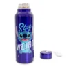 Silver Buffalo Disney Lilo & Stitch "Stay Weird" Stainless Steel Water Bottle | 27 Ounces