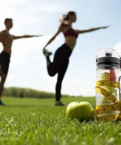 Zulay Kitchen Portable Water Bottle with Fruit Infuser for Healthy & Delicious Hydration 34oz with Insulation Sleeve -Water Bottles Sales unnamed file 4317