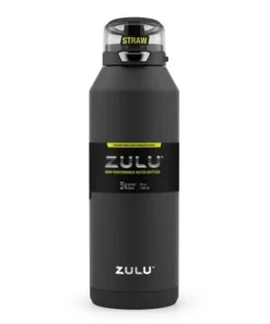 Zulu Swift 40oz Stainless Steel Water Bottle - Black