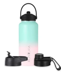 IRON FLASK 32oz Wide Mouth Sports Water Bottle - 3 Lids, Leak Proof, Double Walled Vacuum Insulated Bubble Gum -Water Bottles Sales unnamed file 4330