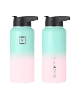 IRON FLASK 32oz Wide Mouth Sports Water Bottle - 3 Lids, Leak Proof, Double Walled Vacuum Insulated Bubble Gum -Water Bottles Sales unnamed file 4332