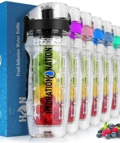 Hydration Nation Portable Water Bottle with Fruit Infuser for Healthy & Delicious Hydration -Water Bottles Sales unnamed file 4424