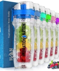 Hydration Nation Portable Water Bottle with Fruit Infuser for Healthy & Delicious Hydration -Water Bottles Sales unnamed file 4425