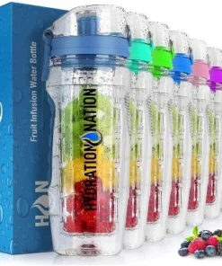Hydration Nation Portable Water Bottle with Fruit Infuser for Healthy & Delicious Hydration -Water Bottles Sales unnamed file 4426
