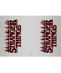 Stranger Things Flame Logo Stainless Steel Water Bottle