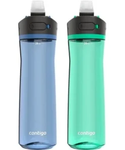 Contigo 24 oz. Ashland 2.0 Tritan Water Bottle 2-Pack - Blue Corn/Coriander