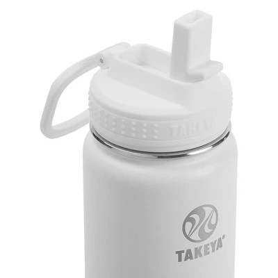 Takeya 22oz Actives Insulated Stainless Steel Water Bottle with Straw Lid Blush 3 Takeya 22oz Actives Insulated Stainless Steel Water Bottle with Straw Lid Blush