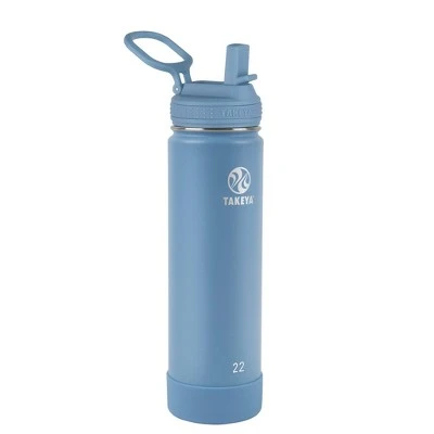 Takeya 22oz Actives Insulated Stainless Steel Water Bottle with Straw Lid Blush 6 Takeya 22oz Actives Insulated Stainless Steel Water Bottle with Straw Lid Blush - Image 4