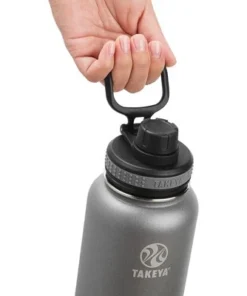 Takeya 32oz Originals Insulated Stainless Steel Water Bottle with Spout Lid - Graphite -Water Bottles Sales unnamed file 4518