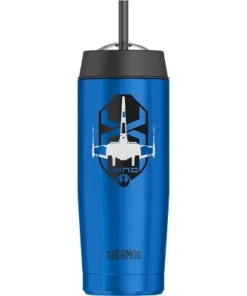 Thermos 18 oz. Insulated Cold Dome Water Bottle with Straw - Star Wars Episode 7
