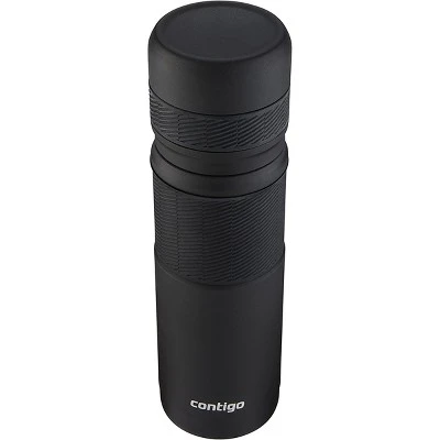 Contigo 25 oz. Thermalock Stainless Steel Travel Thermal Bottle - Black 4 Contigo 25 oz. Thermalock Stainless Steel Travel Thermal Bottle - Black - Image 2