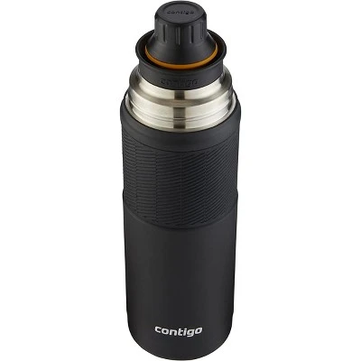 Contigo 25 oz. Thermalock Stainless Steel Travel Thermal Bottle - Black 5 Contigo 25 oz. Thermalock Stainless Steel Travel Thermal Bottle - Black - Image 3