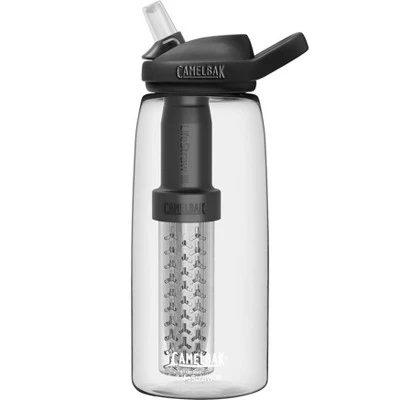 CamelBak 32oz Eddy+ Tritan Renew Water Bottle Filtered by Life Straw Charcoal Gray 12 CamelBak 32oz Eddy+ Tritan Renew Water Bottle Filtered by Life Straw Charcoal Gray - Image 10