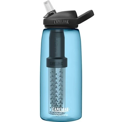 CamelBak 32oz Eddy+ Tritan Renew Water Bottle Filtered by Life Straw Charcoal Gray 13 CamelBak 32oz Eddy+ Tritan Renew Water Bottle Filtered by Life Straw Charcoal Gray - Image 11