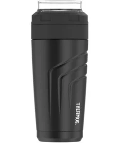 Thermos 24 oz. Stainless Steel Vacuum Insulated Wide Mouth Tumbler - Black