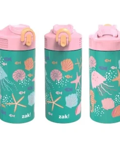 Zak Designs 14 oz Kids Water Bottle Stainless Steel Vacuum Insulated for Cold Drinks, Indoor/Outdoor -Water Bottles Sales unnamed file 4592