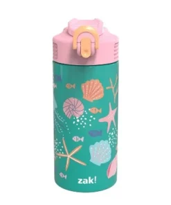Zak Designs 14 oz Kids Water Bottle Stainless Steel Vacuum Insulated for Cold Drinks, Indoor/Outdoor -Water Bottles Sales unnamed file 4594