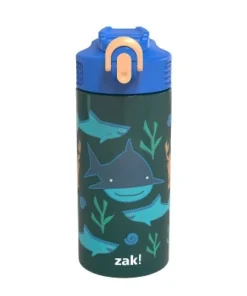 Zak Designs 14 oz Kids Water Bottle Stainless Steel Vacuum Insulated for Cold Drinks, Indoor/Outdoor -Water Bottles Sales unnamed file 4595