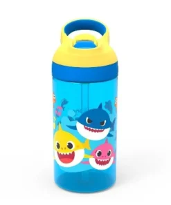 Zak Designs Kids 16 oz. Water Bottle Durable Plastic Leak-Proof (16 Ounces) -Water Bottles Sales unnamed file 4609