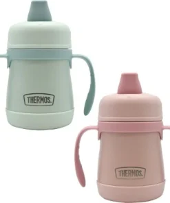 Thermos Baby 7 oz. Vacuum Insulated Stainless Steel Sippy Cup with Handles