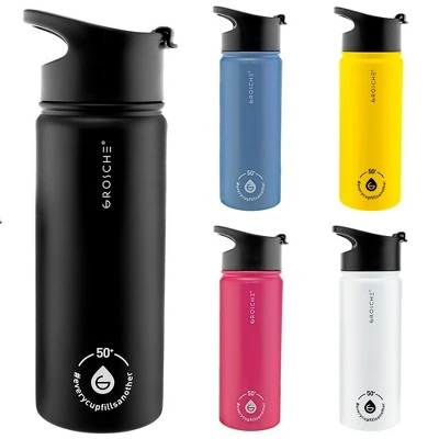 Grosche CHICAGO STEEL Insulated Tea Infusion Travel Flask 5 Grosche CHICAGO STEEL Insulated Tea Infusion Travel Flask - Image 3