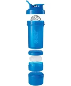 BlenderBottle Blender Bottle ProStak System with 22 oz. Shaker Cup and Twist N' Lock Storage