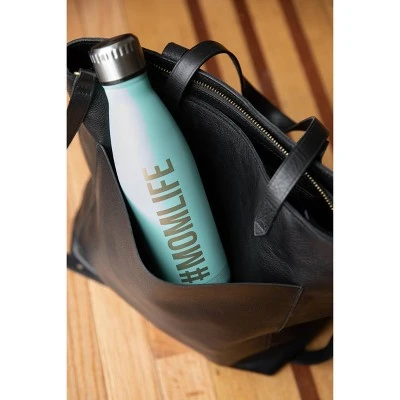 Pearhead Momlife Water Bottle - Aqua 17oz 3 Pearhead Momlife Water Bottle - Aqua 17oz